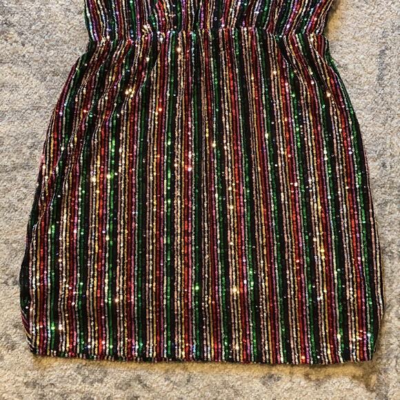 HP 🎉NWT Sanctuary Over The Rainbow Mini Dress - Picture 12 of 12